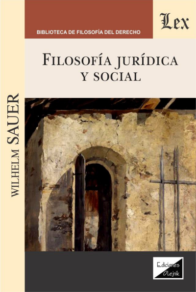 Cover des Buchs: Filosofia juridica y social