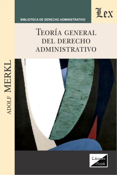 Cover des Buchs: Teoría general del derecho administrativo