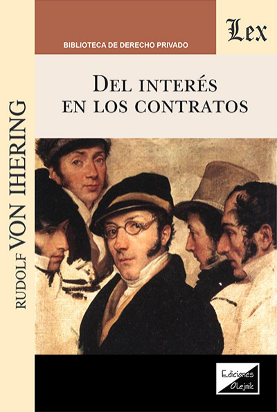 Cover des Buchs: Del interés en los contratos