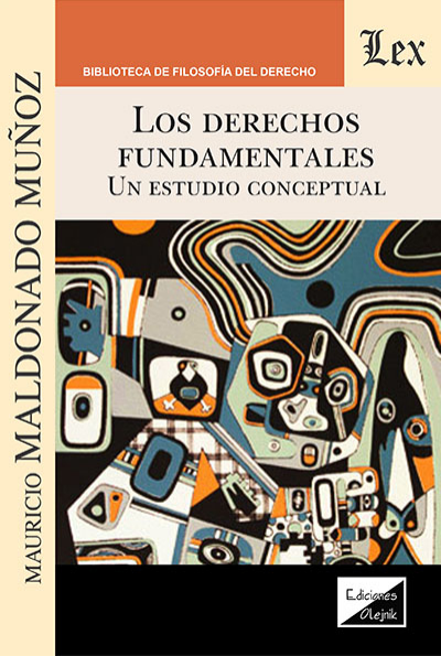 Cover des Buchs: Derechos fundamentales. Un estudio conceptual