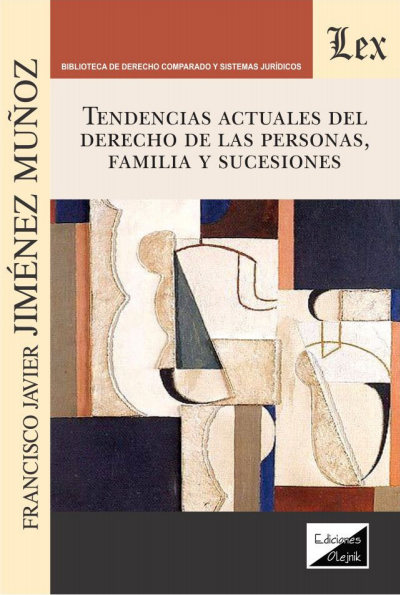 Cover des Buchs: Tendencias actuales del derecho de las personas
