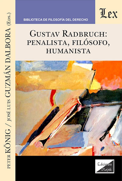 Cover des Buchs: Gustav Radbruch: Penalista, filósofo, humanista
