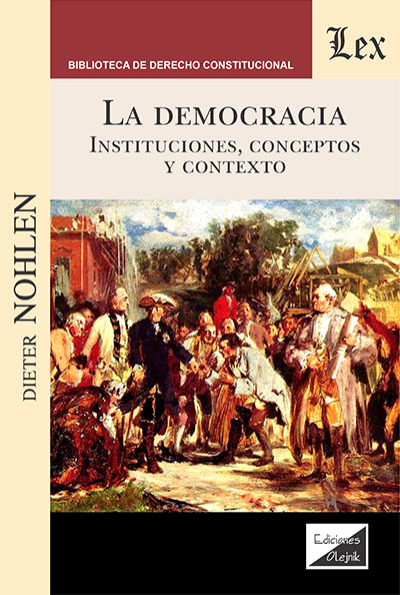 Cover des Buchs: Democracia. Instituciones , conceptos y