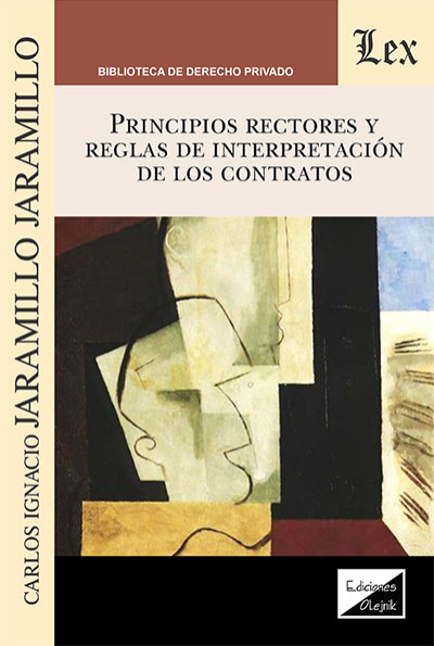 Cover des Buchs: Principios rectores y reglas de interpretación
