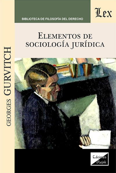 Cover des Buchs: Elementos de sociología juridica