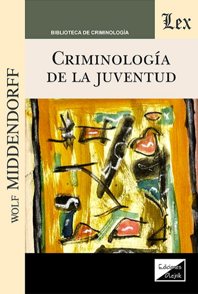 Cover of book: Criminología de la juventud