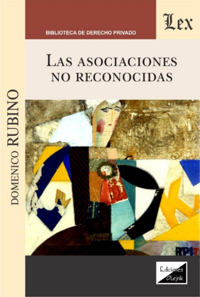 Cover des Buchs: Asociaciones no reconocidas, las