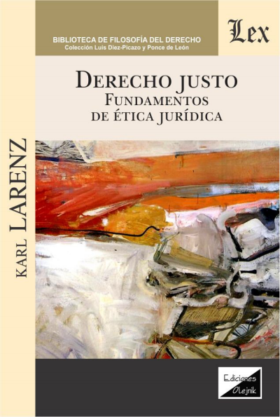 Cover des Buchs: Derecho justo. Fundamentos de etica juridica