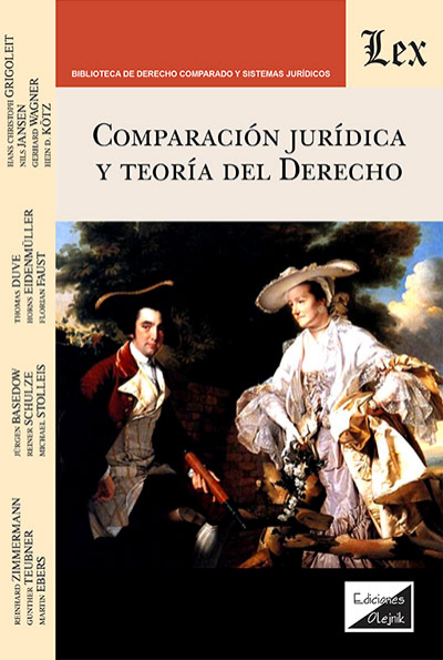 Cover des Buchs: Comparación jurídica y teoría del derecho