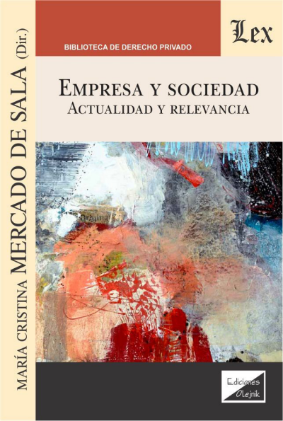 Cover of book: Empresa y sociedad. Actualidad y relevancia