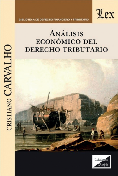 Cover of book: Análisis económico del derecho tributario, el