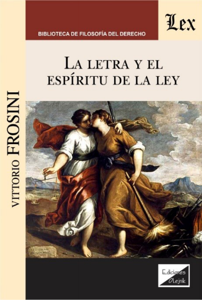 Cover of book: Letra y el espíritu de la ley