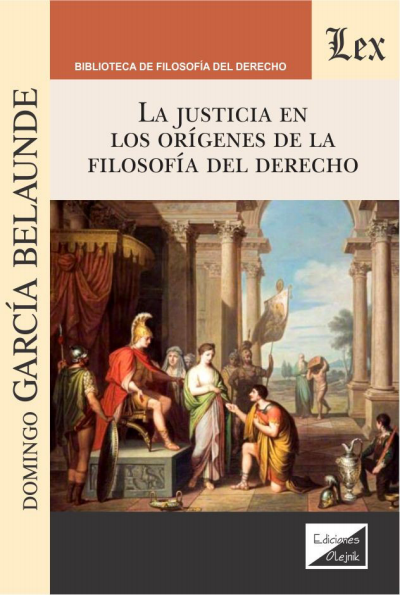 Cover des Buchs: Justicia en los orígenes de la filosofía del