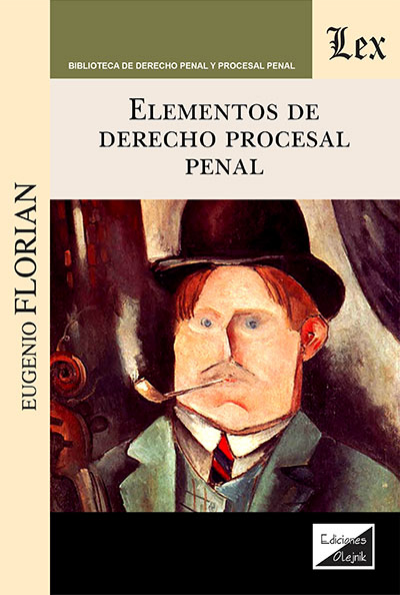Cover of book: Elementos de derecho procesal penal