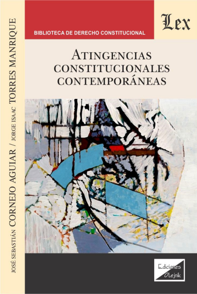Cover of book: Atingencias constitucionales contemporaneas