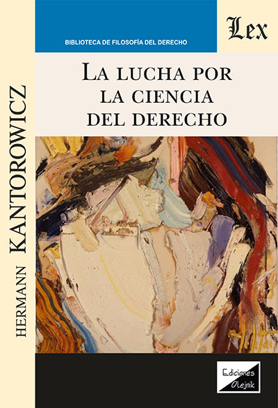 Cover des Buchs: Lucha por la ciencia del derecho, la