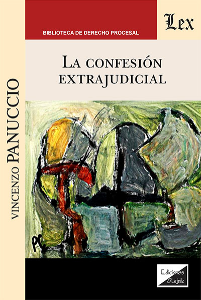 Cover of book: Confesión extrajudicial, la