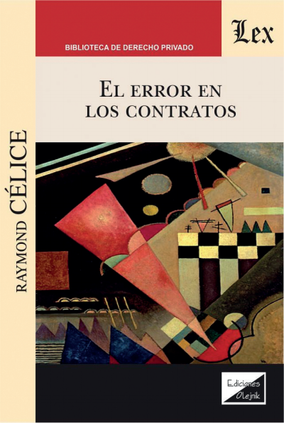 Cover des Buchs: Error en los contratos, el