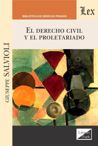Cover des Buchs: Derecho civil y el proletariado, el