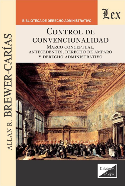 Cover of book: Control de convencionalidad. Marco