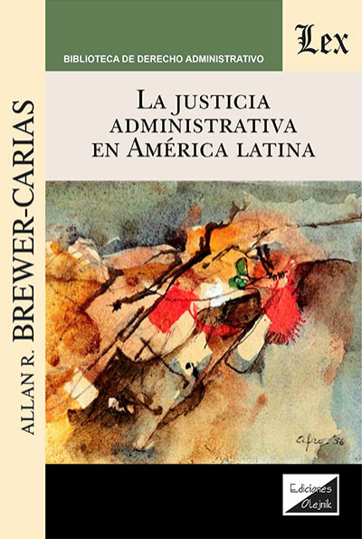 Cover of book: Justicia administrativa en América Latina