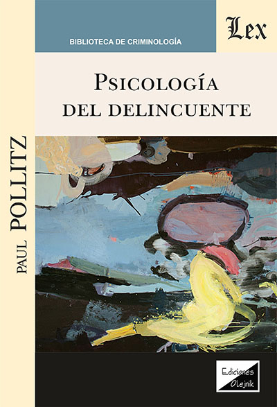 Cover des Buchs: Psicología del delincuente