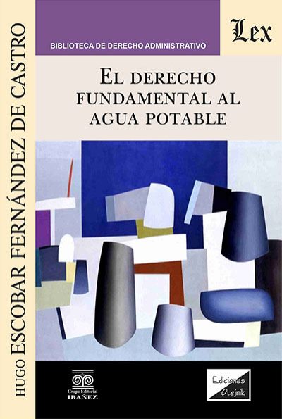 Cover of book: Derecho fundamental al agua potable