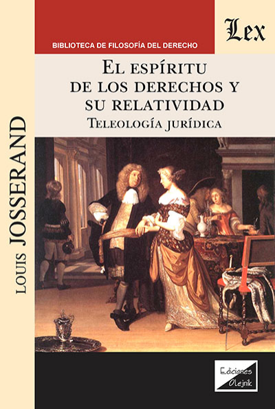 Cover des Buchs: Espiritu de los derechos y su relatividad