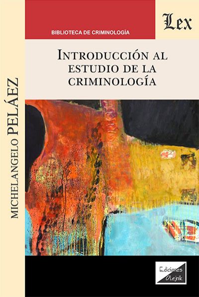 Cover des Buchs: Introducción al estudio de la criminología