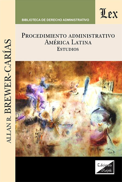 Cover of book: Procedimiento administrativo. América Latina