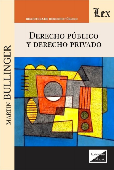 Cover of book: Derecho público y derecho privado