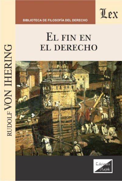 Cover des Buchs: Fin en el derecho, El