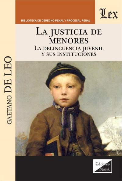 Cover des Buchs: Justicia de menores. La delincuencia