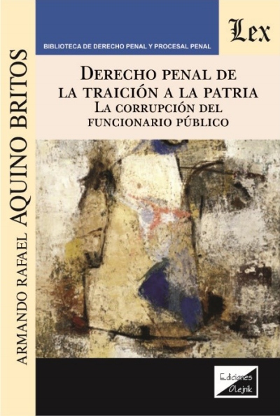Cover des Buchs: Derecho penal de la traición a la patria
