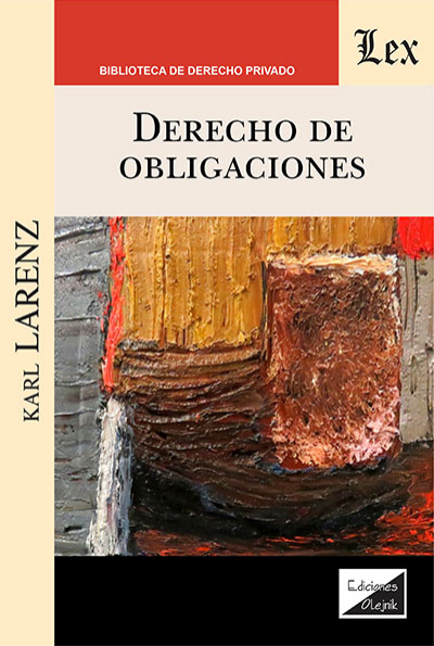 Cover of book: Derecho de obligaciones