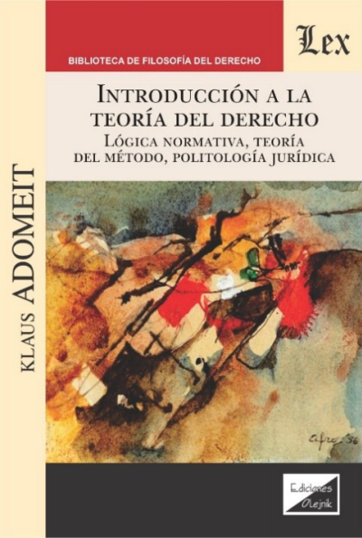 Cover des Buchs: Introducción a la teoría del derecho