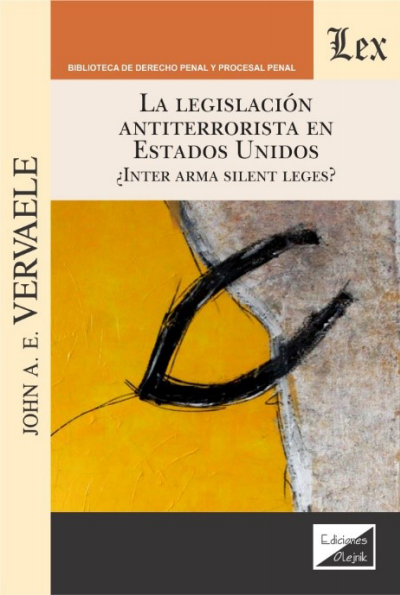 Cover des Buchs: Legislación antiterrorista en Estados Unidos