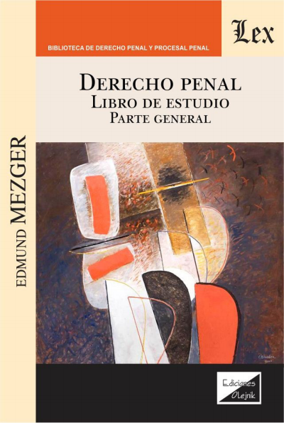 Cover of book: Derecho penal. Libro de Estudio. Parte General