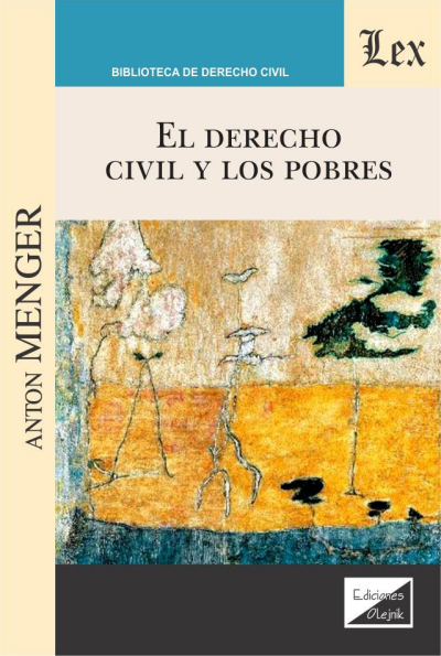 Cover of book: Derecho civil y los pobres