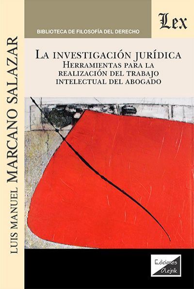 Cover des Buchs: Investigación juridica. Herramientas