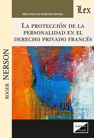 Cover des Buchs: Protección de la personalidad en el derecho privado