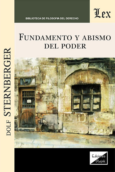Cover des Buchs: Fundamento y abismo del poder