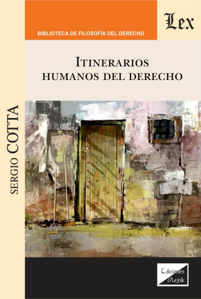 Cover des Buchs: Itinerarios humanos del derecho
