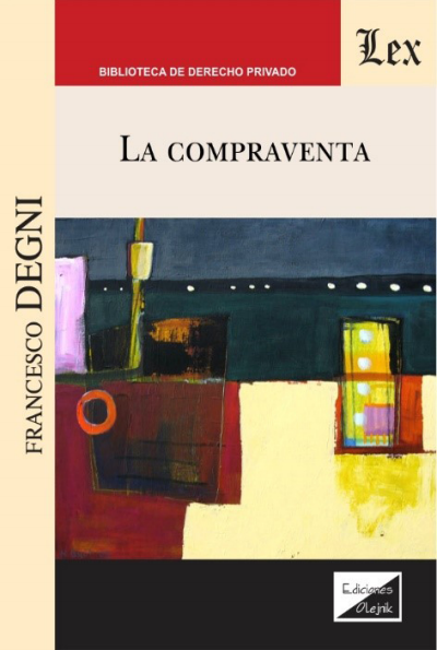 Cover des Buchs: Compraventa, La