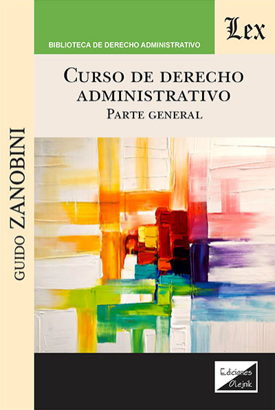 Cover des Buchs: Curso de derecho administrativo. Parte General