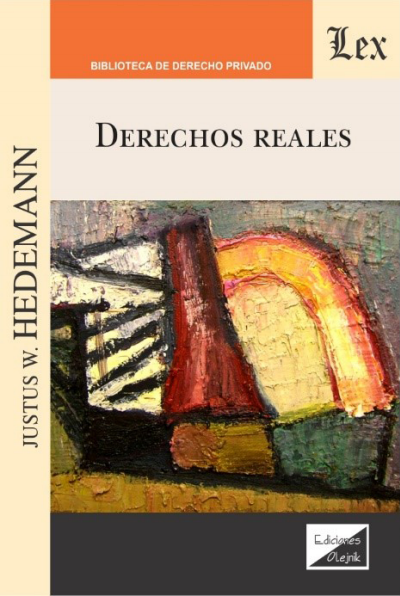 Cover of book: Derechos reales