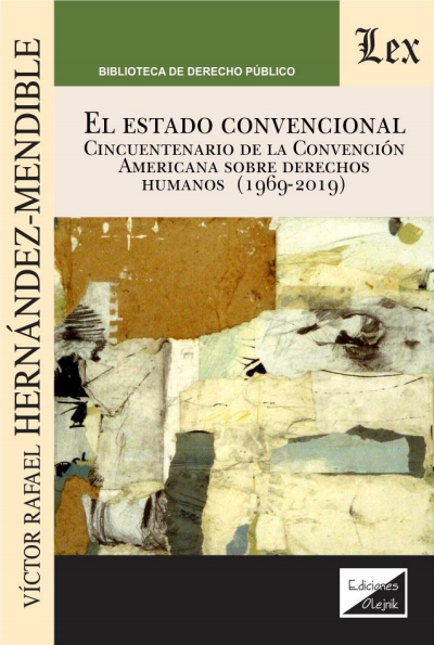 Cover of book: Estado convencional. Cincuentenario