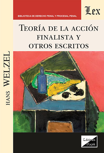 Cover des Buchs: Teoría de la acción finalista y otros escritos