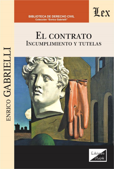 Cover of book: Contrato. Incumplimiento y tutelas