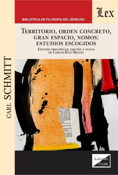 Cover des Buchs: Territorio, orden concreto, gran espacio